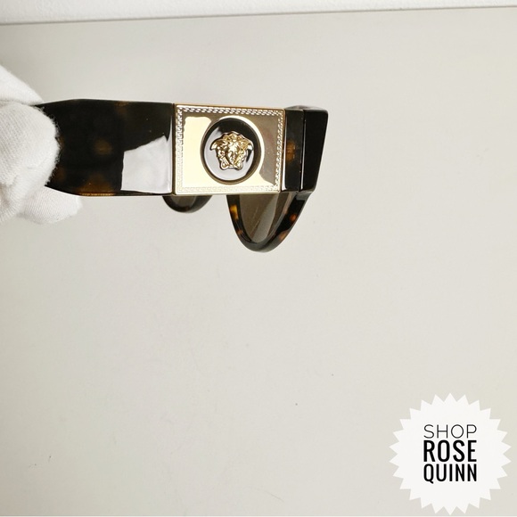 LOW START SALE - VERSACE | Havana Sunglasses NWT - Picture 7 of 9